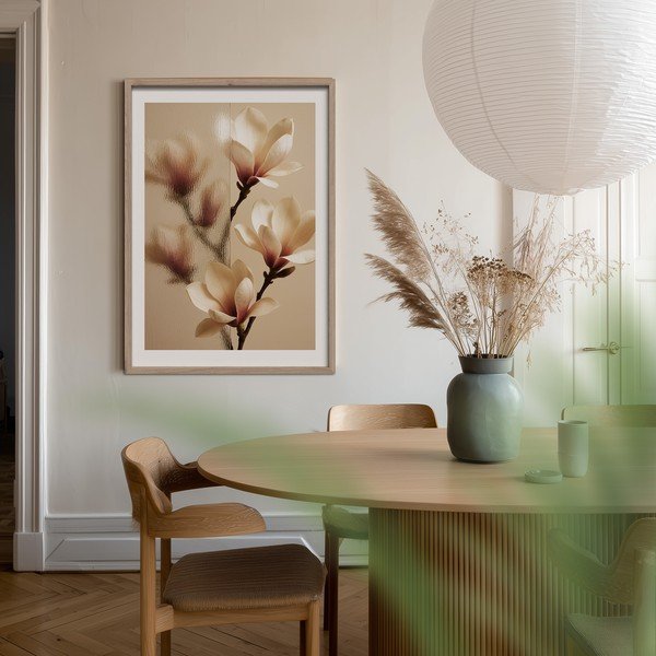 Tlačený obraz s rámom 50x70 cm Soft Magnolia – Styler-image-1