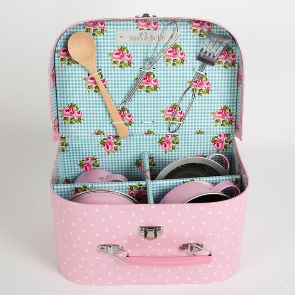 Detský ružový kuchynský set Sass & Belle-image-1