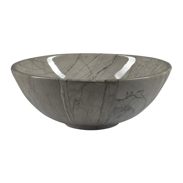 Sivé keramické okrúhle umývadlo ø 42 cm Dalma – Sapho-image-1