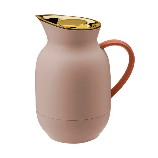 Broskyňová plastová termokanvica 1 l Amphora – Stelton
