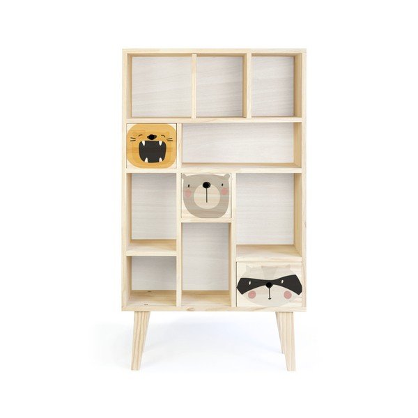 Drevená knižnica Little Nice Things Friends