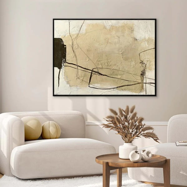 Ručne maľovaný obraz 120x90 cm Cloudline – Malerifabrikken-image-1