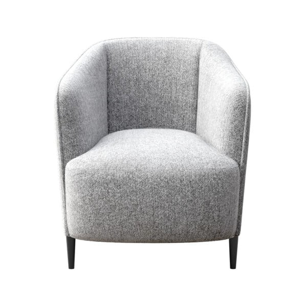 Svetlosivé kreslo Galbe – Ghado