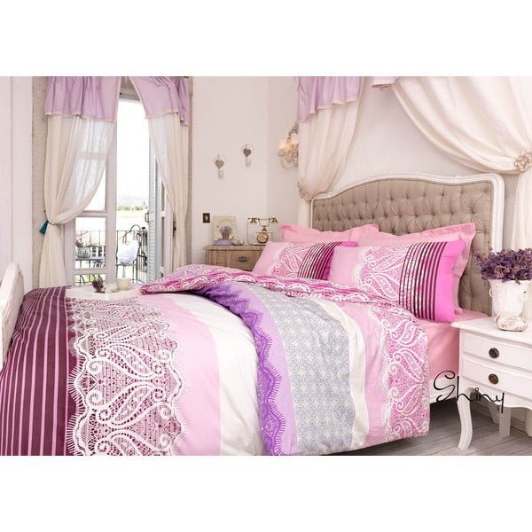 Shiny Pink, 200x220, s prostěradlem-image-1