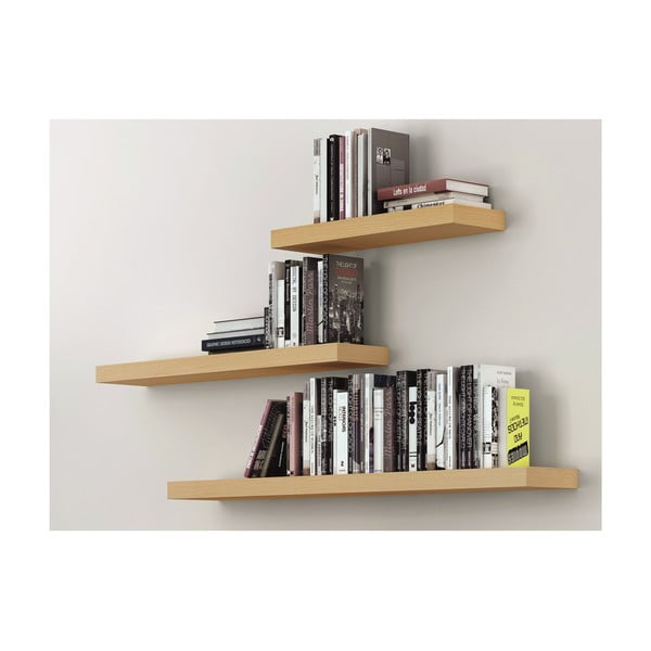 Svetlohnedá polička TemaHome Balda, šírka 60 cm-image-3