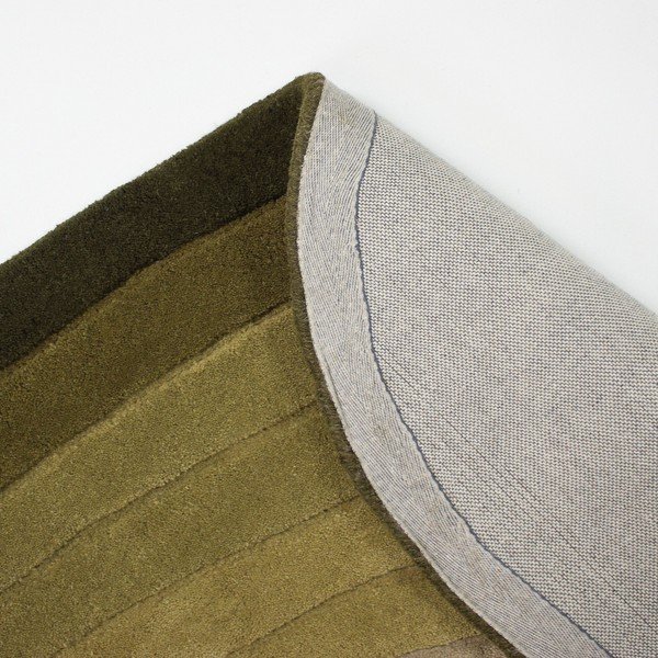 Zelený ručne tkaný vlnený koberec 200x290 cm Puddle Ombre  – Flair Rugs-image-4