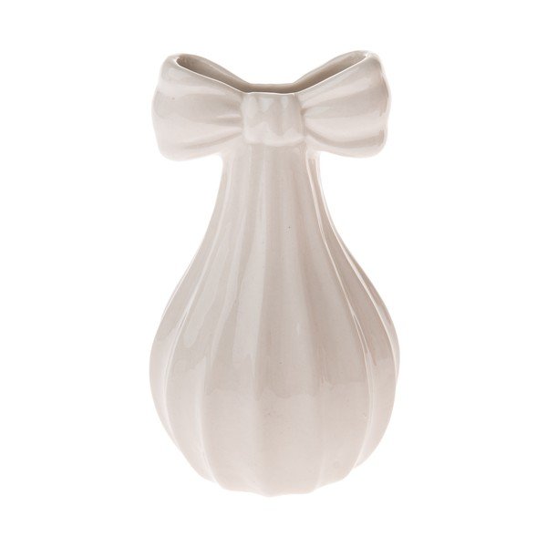Krémovobiela porcelánová váza (výška  12 cm) – Dakls