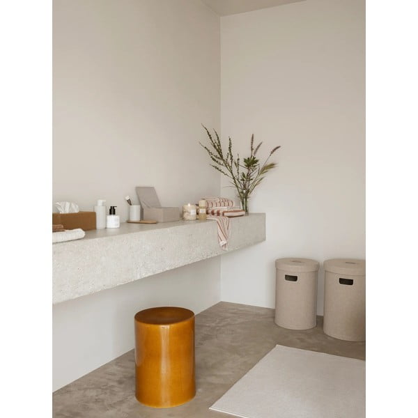 Keramický okrúhly odkladací stolík ø 32 cm Toru – Blomus-image-1