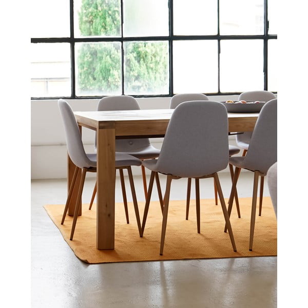 Dubový rozkladací jedálenský stôl Kave Home Vivy, 180 x 90 cm-image-3