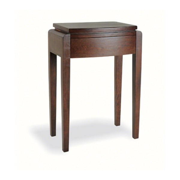 Odkladací stolík z dubového dreva Bluebone Waldorf, 55 x 80 cm