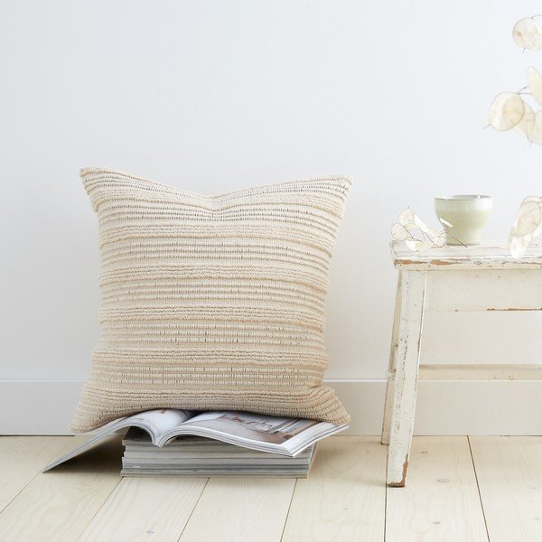 Dekoračný vankúš 45x45 cm Tufted Stripes – Pineapple Elephant-image-1