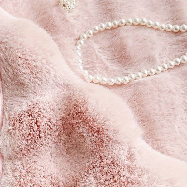 Ružový umývateľný okrúhly koberec ø 150 cm Bubble Pink – Mila Home-image-3