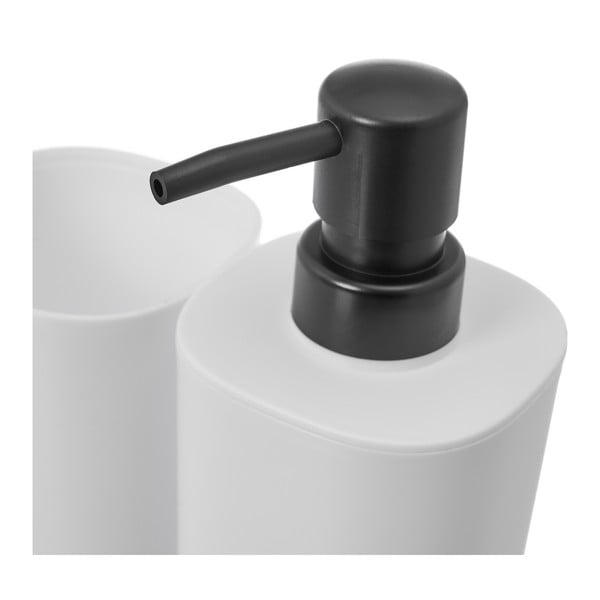 Biela súprava doplnkov do kúpeľne – Casa Selección-image-3