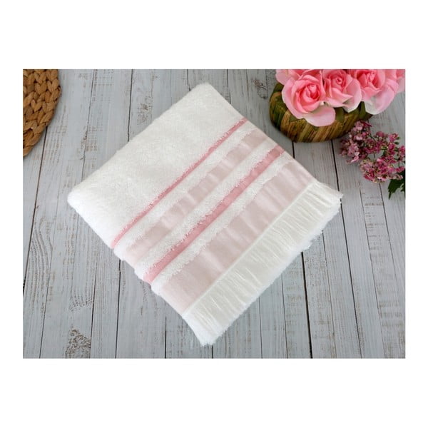 Ružový uterák Irya Home Spa, 50x90 cm