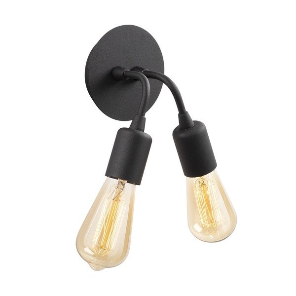 Čierne nástenné svietidlo Harput – Opviq lights-image-2
