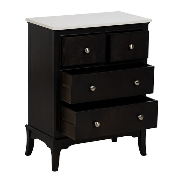 Čierna komoda 60x75, 5x33 cm Mods – Ixia-image-2