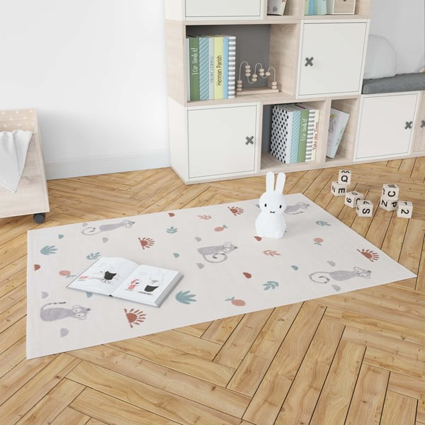 Detský koberec Nattiot Little Wild Monkey, 120 x 170 cm-image-2
