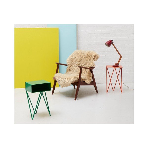 Zelený nočný stolík &New Mini Robot-image-2