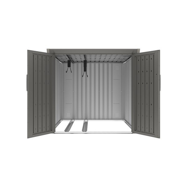 Sivá záhradná skriňa Avocado B – Rojaplast-image-3