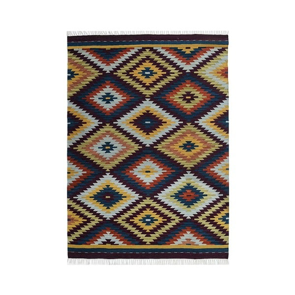 Ručne tkaný koberec Bakero Kilim Parisa, 230 × 170cm