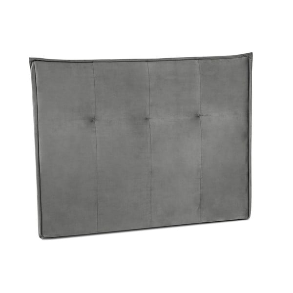 Sivé čelo postele 200x120 cm Monica – Milo Casa-image-2