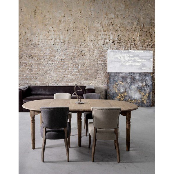 Béžová čalúnená jedálenská stolička Maratriz – Bizzotto-image-1