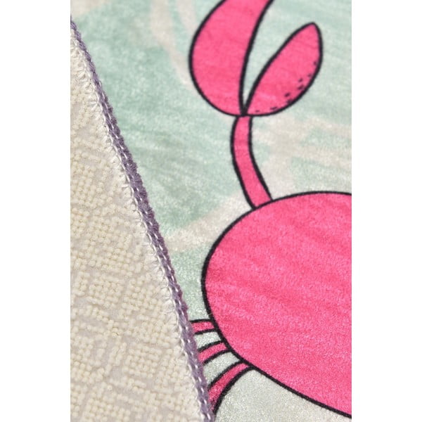 Detský protišmykový koberec Chilam Mermaid, ø 140 cm-image-2