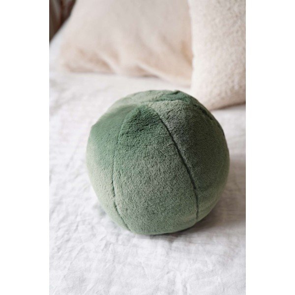 Dekoračný vankúš z mikroplyšu ø 25 cm Top – Mioli Decor-image-2