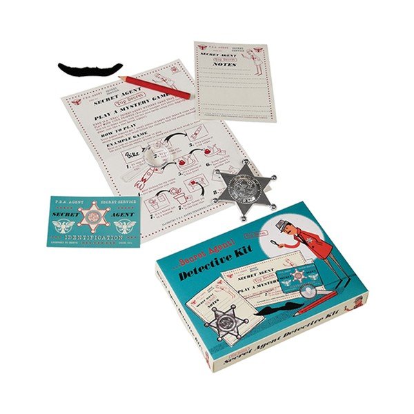 Špiónsky set s odznakom Rex London Secret Agent