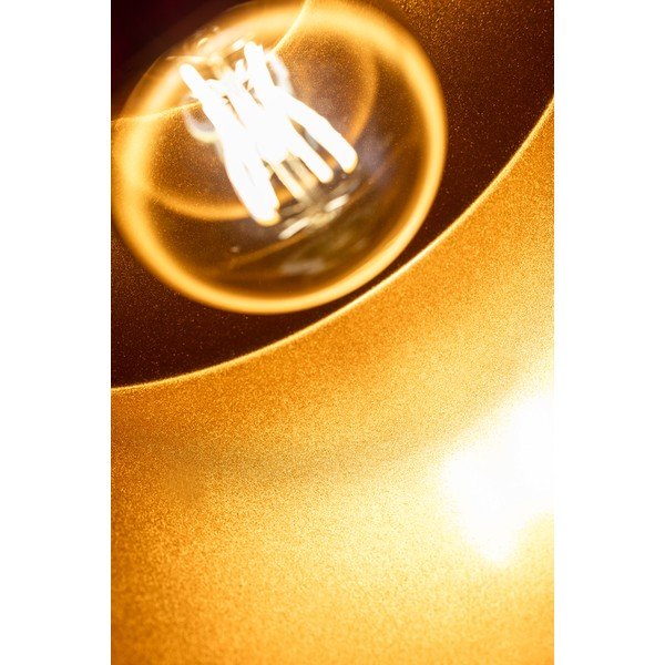 Čierne závesné svietidlo s kovovým tienidlom ø 32 cm Goa – GTV-image-2