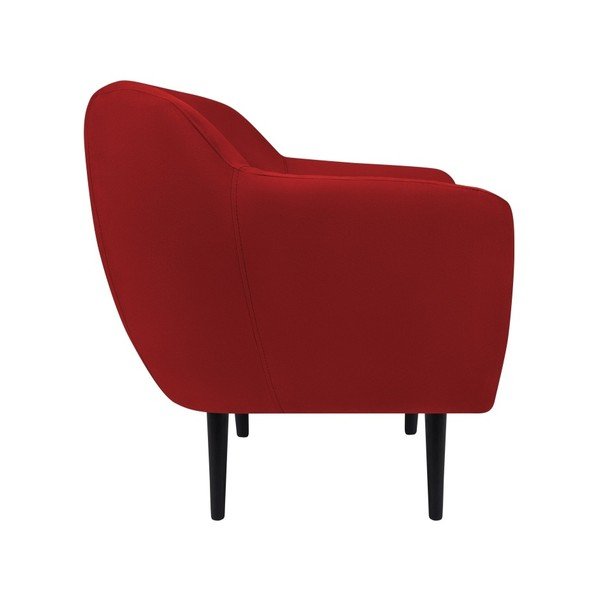 Červené zamatové kreslo Mazzini Sofas Toscane-image-3