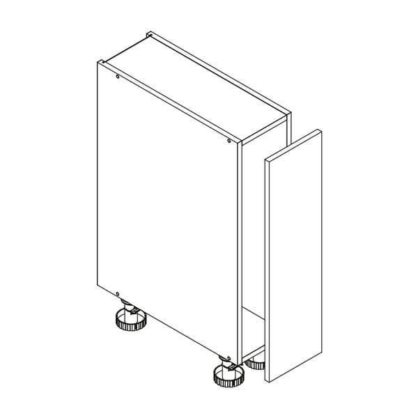 Dolná kuchynská skrinka (šírka 15 cm) Aden – STOLKAR-image-3