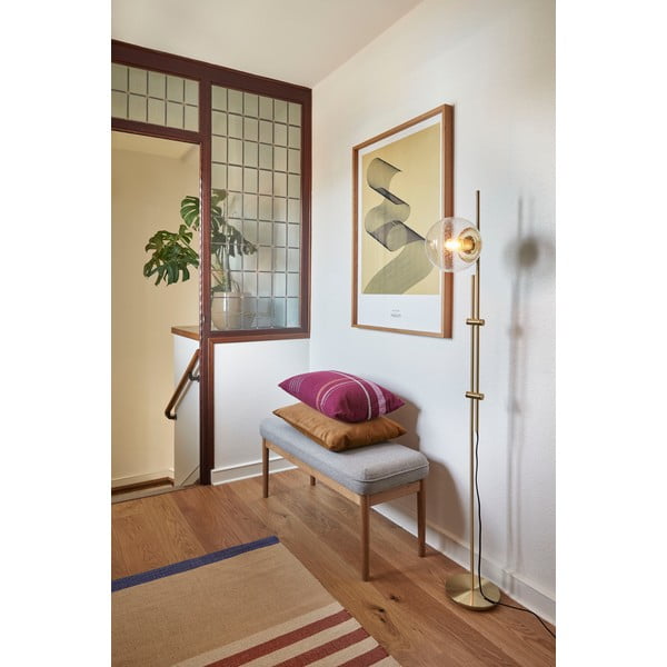 Oranžový vankúš Hübsch Vela, 60 x 40 cm-image-1