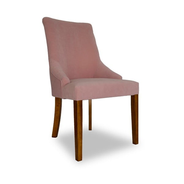 Ružová jedálenská stolička Massive Home Marta