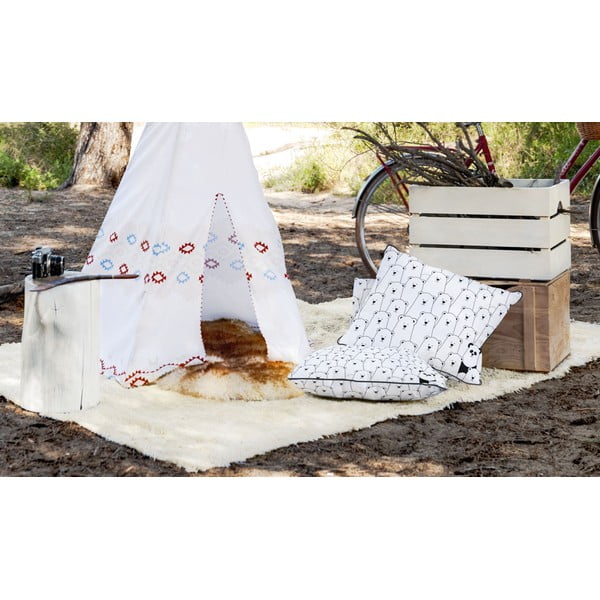 Vankúš Little Nice Things Panda, 50 x 35 cm-image-1