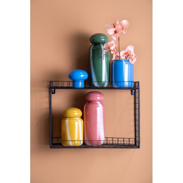 Čierna poschodová oceľová polica 40 cm Reja – PT LIVING-image-3