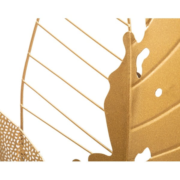 Kovová nástenná dekorácia 53x84,5 cm Autumn Leaf - Mauro Ferretti-image-4