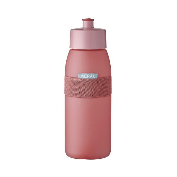 Svetločervená plastová fľaša 500 ml Ellipse – Mepal