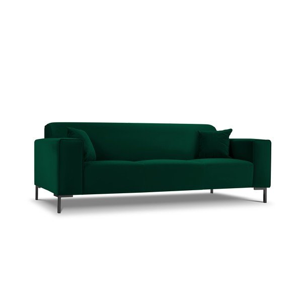 Zelená zamatová pohovka Cosmopolitan Design Siena-image-3