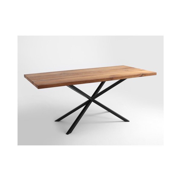 Jedálenský stôl s doskou z dubového dreva Custom Form Orion, 180 × 90 cm-image-3
