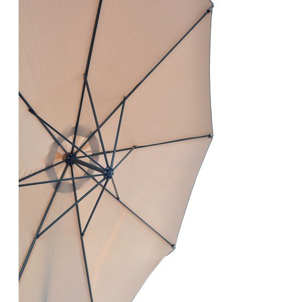 Béžový slnečník ø 350 cm - Rojaplast-image-1