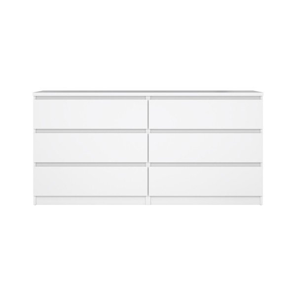 Biela komoda 154x76x50 cm Naia – Tvilum-image-2