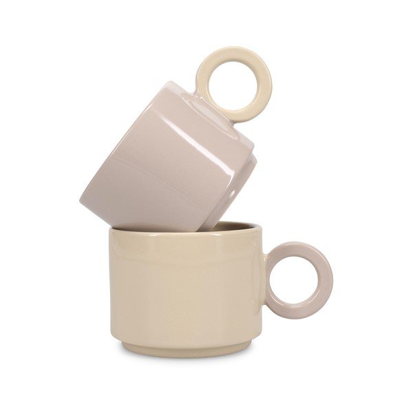Sivý kameninový hrnček 280 ml Lou – ONA-image-2