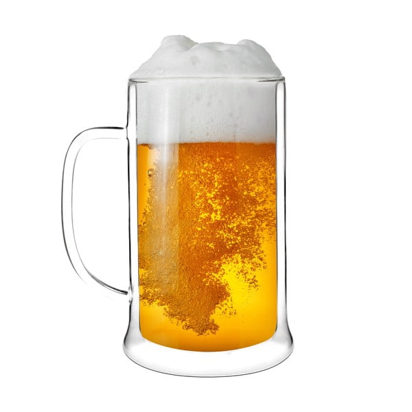 Dvojitý pohár na pivo Amo Vialli Design, 500 ml