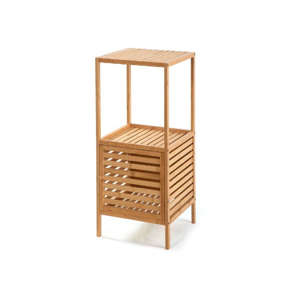 Bambusový kúpeľňový regál v prírodnej farbe 35x80 cm Auren – Bonami Essentials