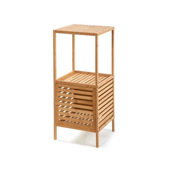 Bambusový kúpeľňový regál v prírodnej farbe 35x80 cm Auren – Bonami Essentials