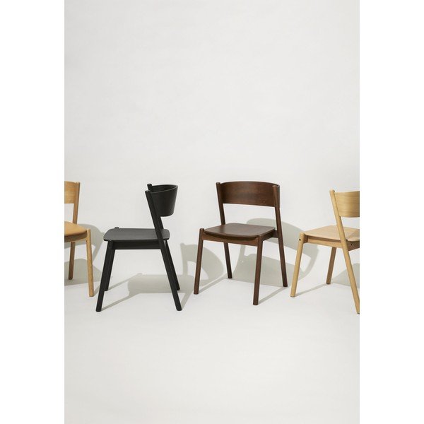 Jedálenské stoličky z dubového dreva Oblique - Hübsch-image-2