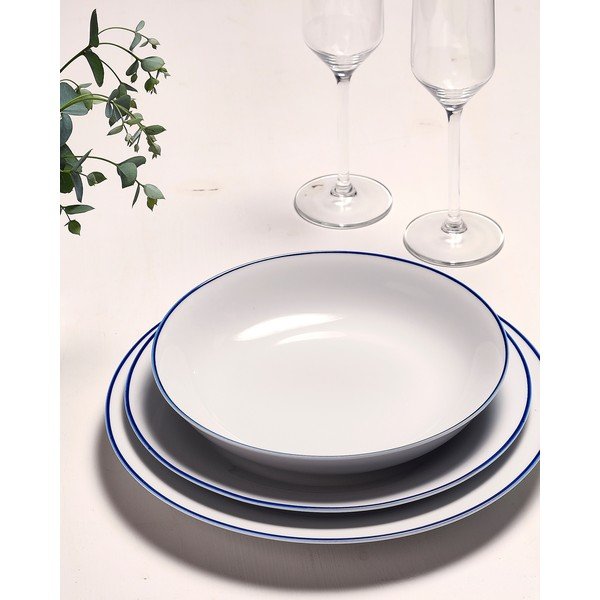 Biely porcelánový tanier ø 27 cm Basic White – BonBistro-image-3