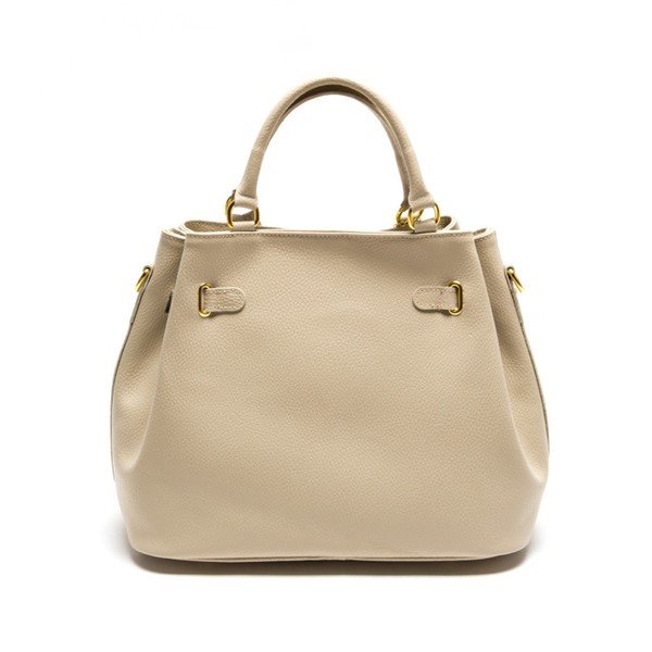 Kožená kabelka Isabella Rhea 183 Beige-image-2