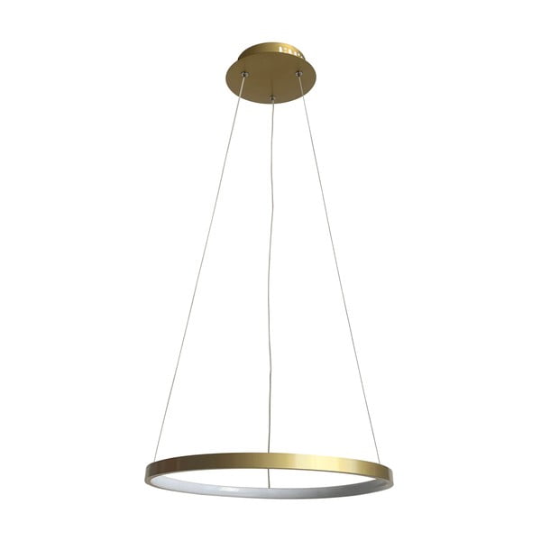 LED závesné svietidlo v zlatej farbe ø 40 cm Lune - Candellux Lighting